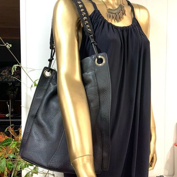 VINCE CAMUTO Slouchy Leather Hobo Bag - Picture 4 of 14